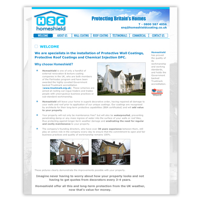 Homeshield Coating